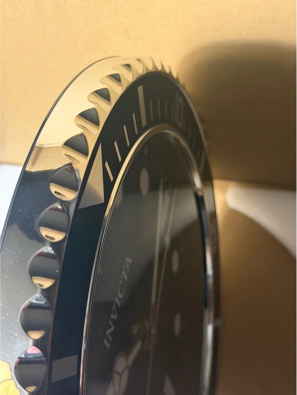 $129 INVICTA PRO DIVER BLACK FACE 12” WALL CLOCK LIMITED EDITION